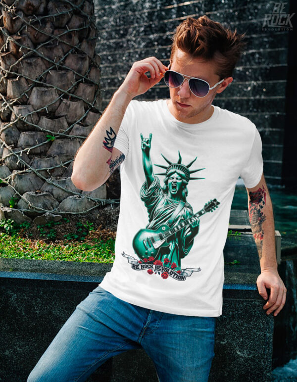 Be Rock Camiseta Rock and Liberty