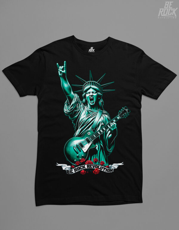 Be Rock Camiseta Rock And Liberty