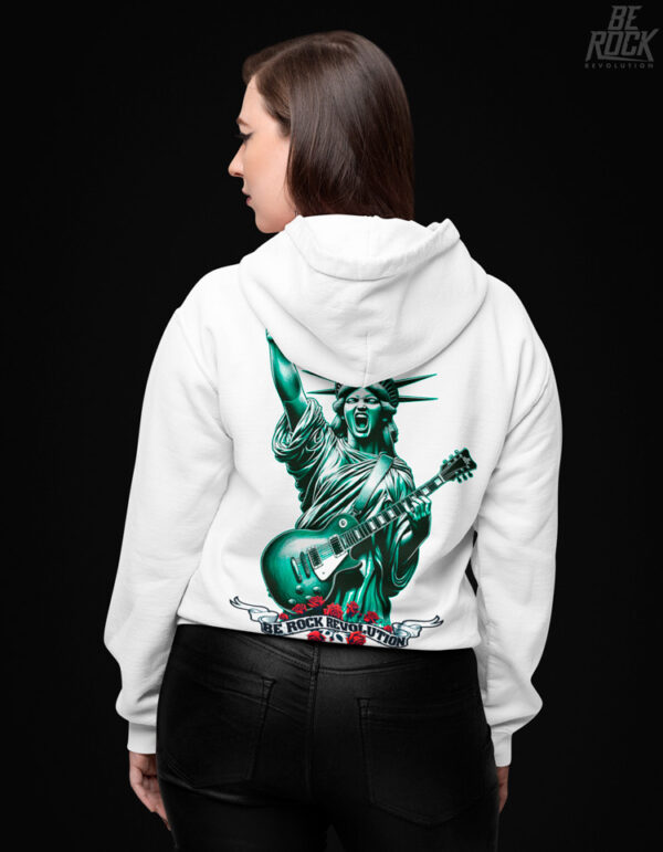 Be Rock Hoodie Rock and Liberty blanco