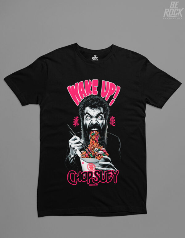 Be Rock Camiseta Chop Suey negra