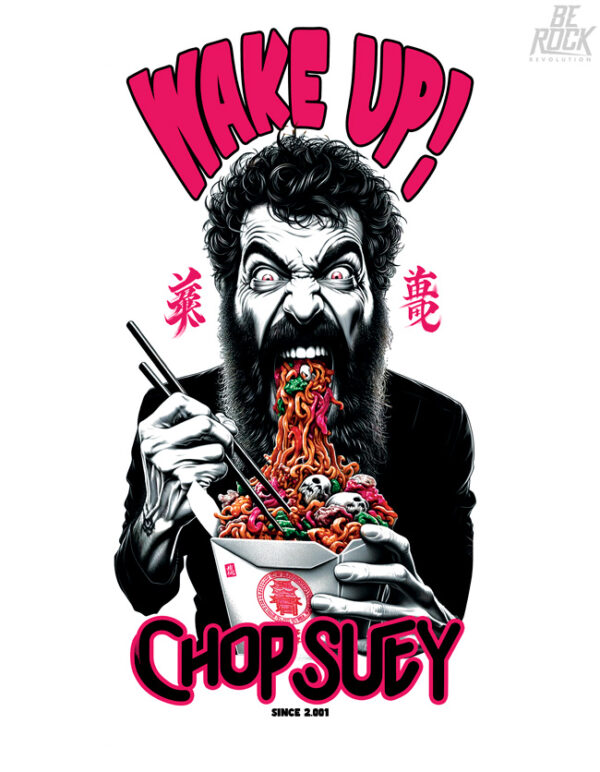 Be Rock Revolution Chop Suey desing