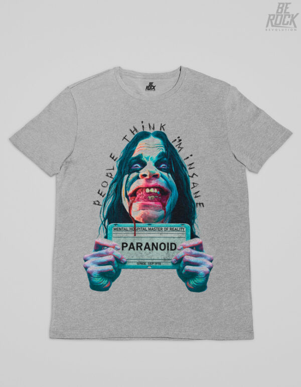 Be Rock Camiseta Paranoid