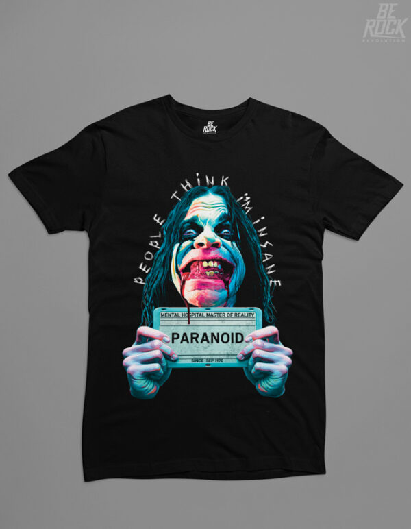 Be Rock Camiseta Paranoid