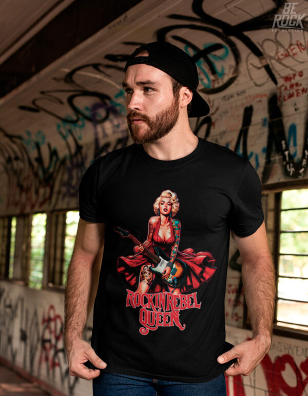 Be Rock Camiseta Rockin' Rebel Queen