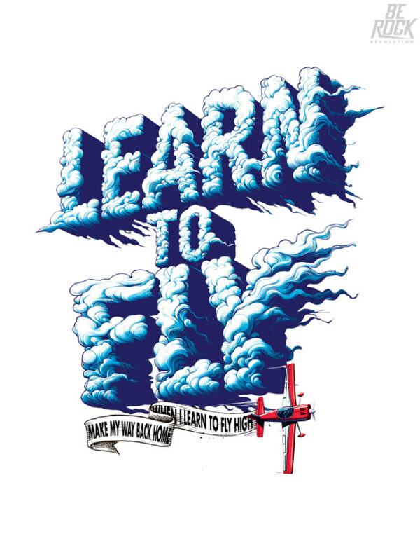 Be Rock Learn to Fly desing