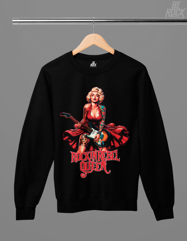 Be Rock Sudadera Rockin' Rebel Queen