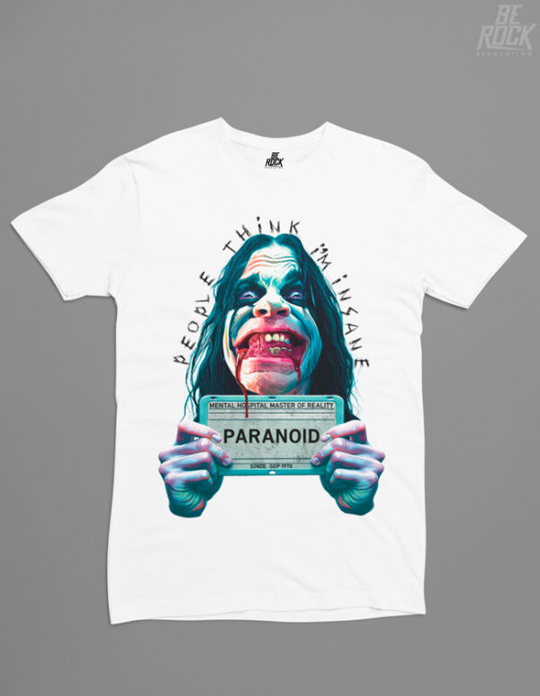 Be Rock Camiseta Paranoid